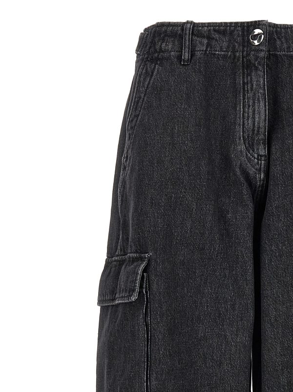 'Denim Wide Leg Cargo' jeans - immagine 3