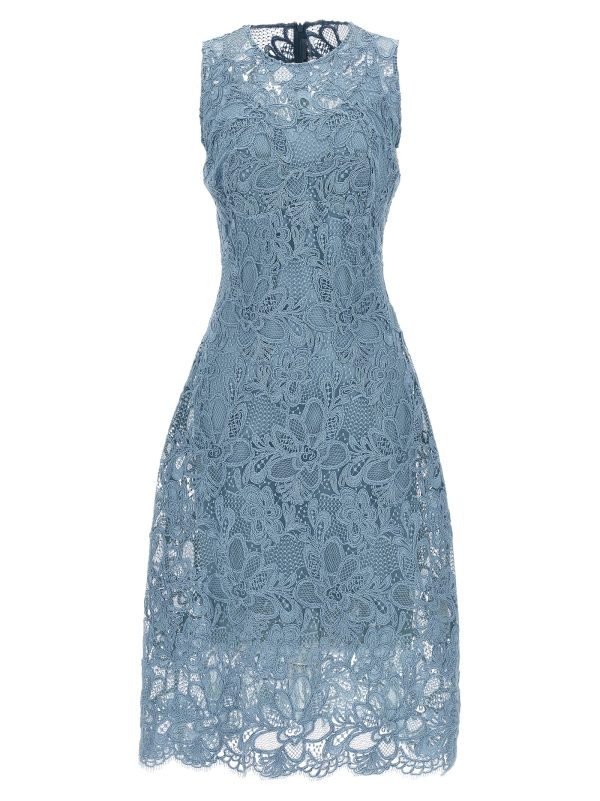 Lace midi dress