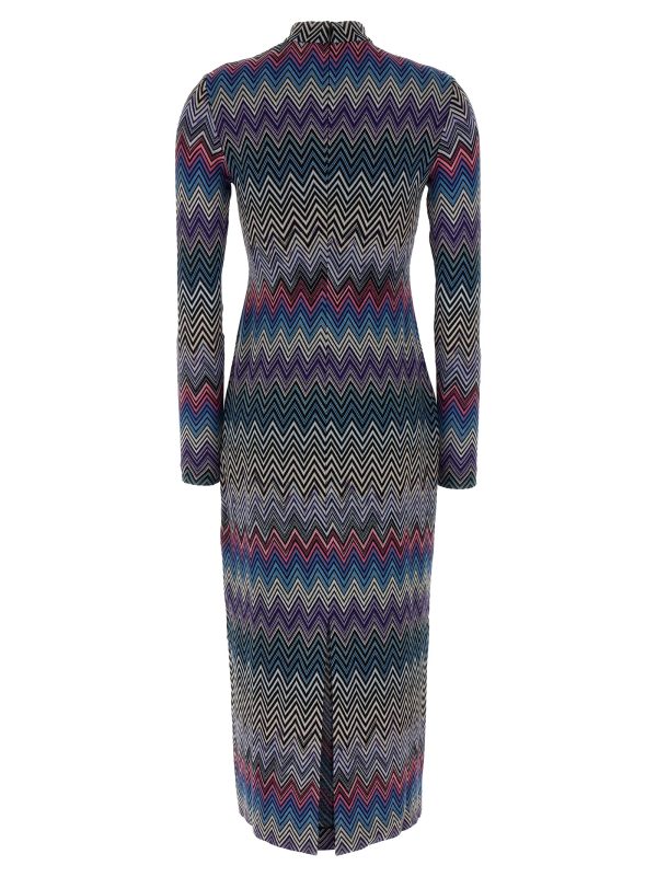 'Zig Zag' long dress - immagine 2