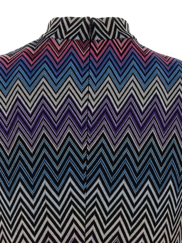 'Zig Zag' long dress - immagine 4