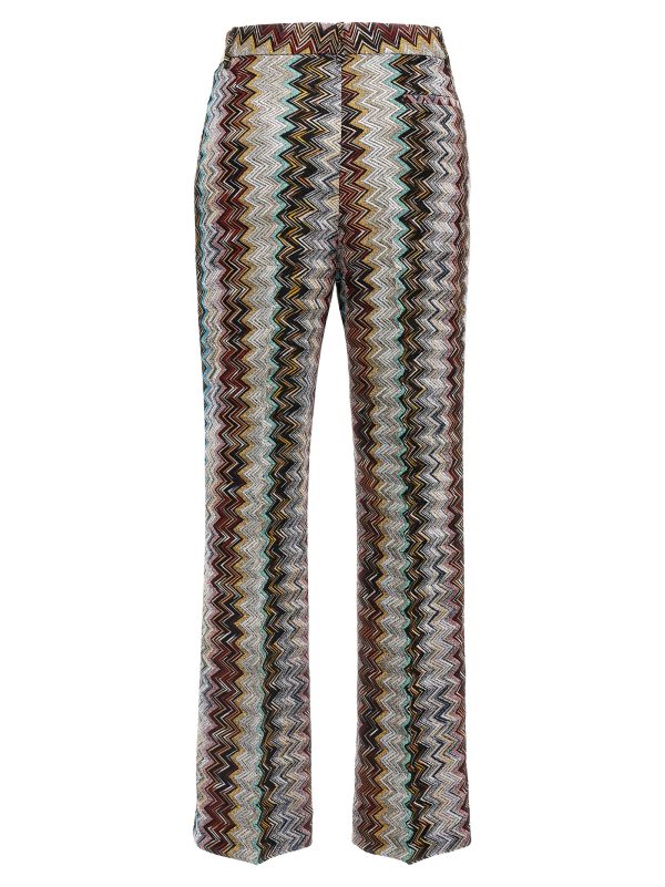 Zig zag lamé pants - immagine 2