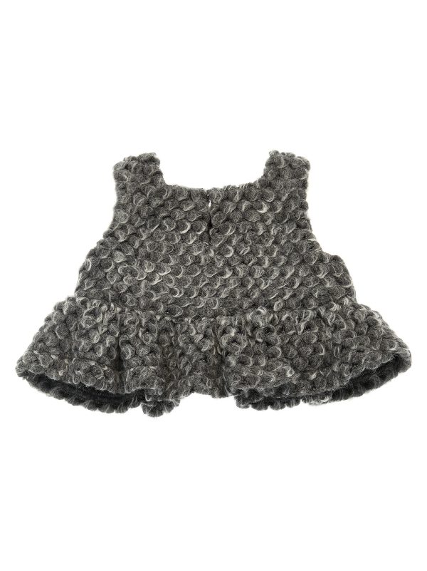 Flounced knit top - immagine 2