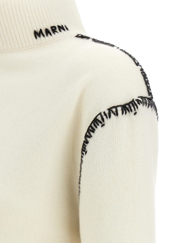 Mending detail cardigan - immagine 4