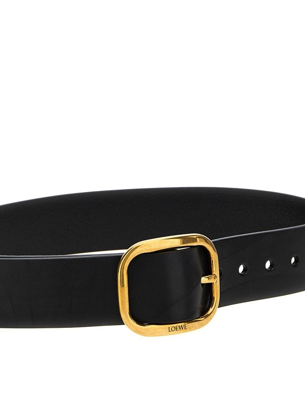 Pin buckle leather belt - immagine 3