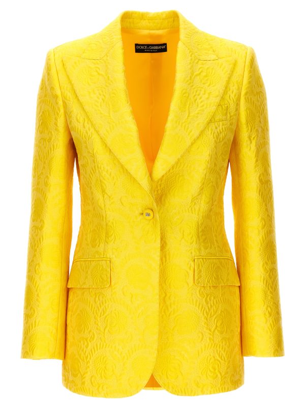 Single-breasted turlington blazer