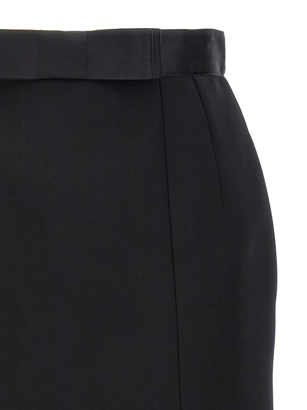 Wool pencil skirt - immagine 3