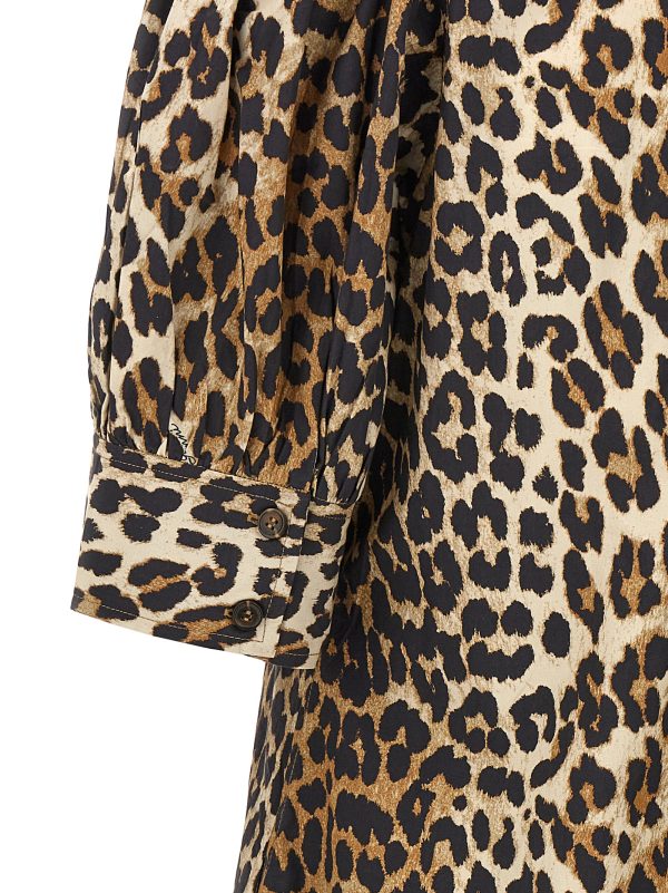 Animal print midi dress - immagine 4