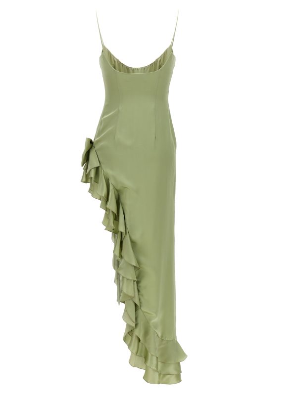 Dress long ruffles bow - immagine 2