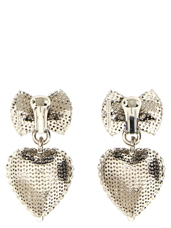 'Metal heart' earrings - immagine 2