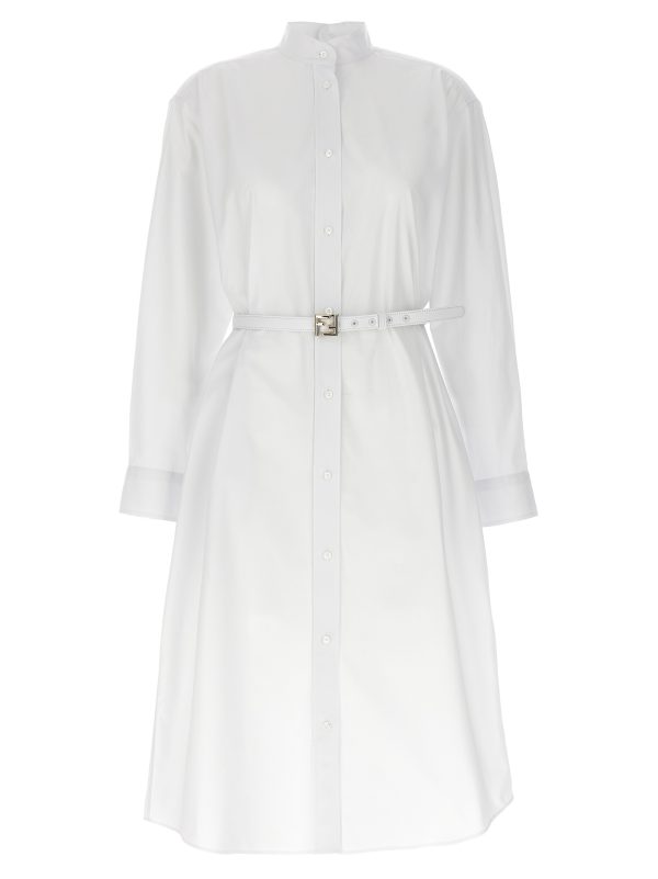 'FF' shirt dress