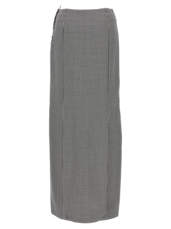 Pied de poule long skirt - immagine 2