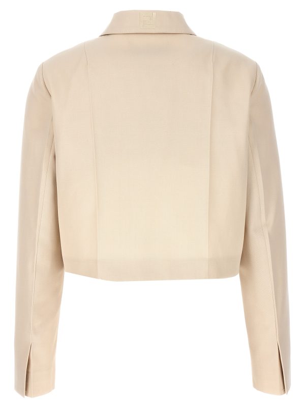 Tailored crop jacket - immagine 2