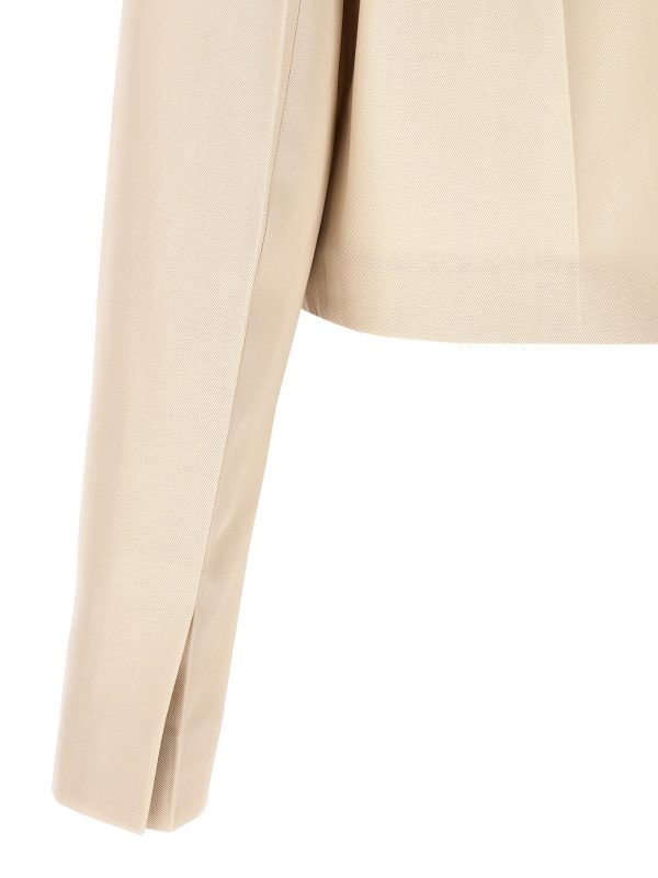 Tailored crop jacket - immagine 4