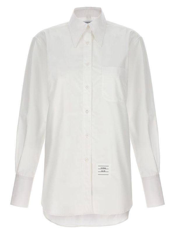 'Exaggerated point collar' shirt