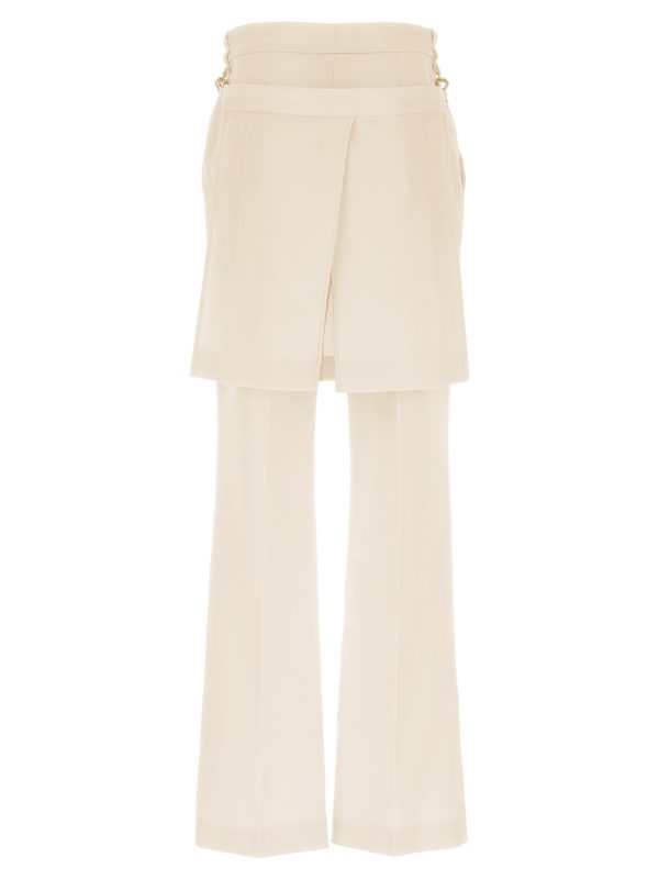 Grain de poudre pleated panel pants - immagine 3