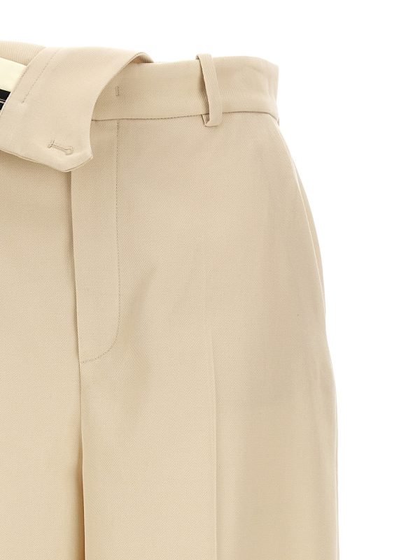 'Fendi Roma' gabardine trousers - immagine 3