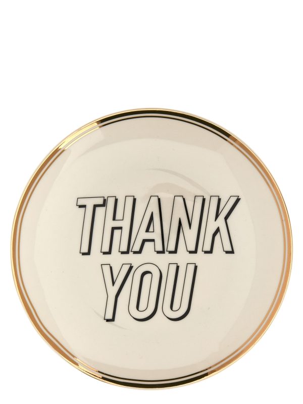 'Thank You' plate ⌀ 17 cm