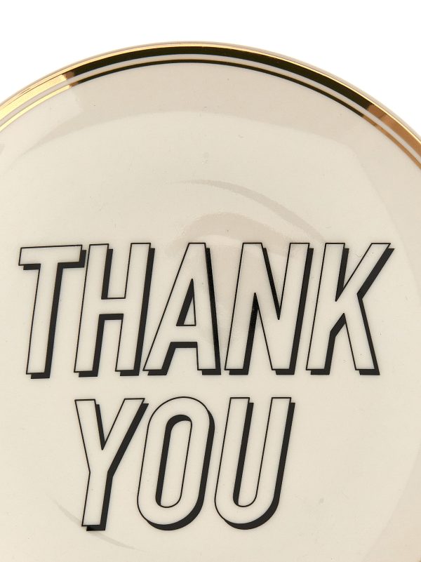 'Thank You' plate ⌀ 17 cm - immagine 3