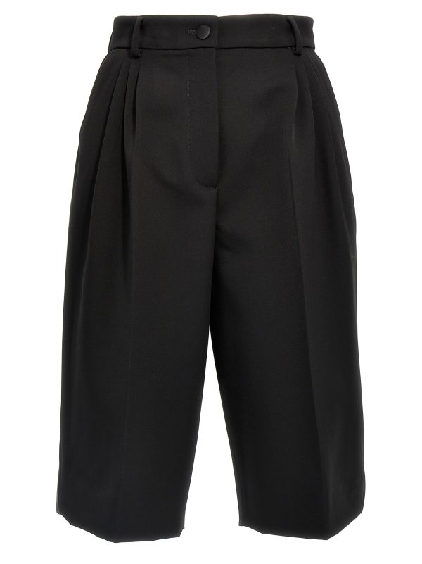 Tuxedo bermuda shorts