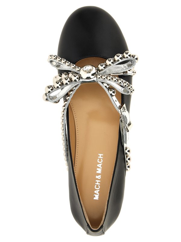 'Crystal Studs' ballet flats - immagine 4