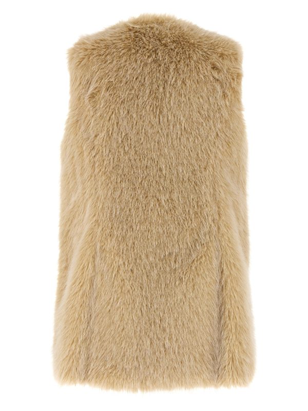 Faux fur vest - immagine 2