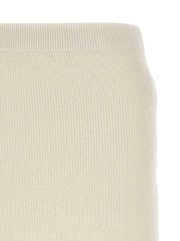 Wool midi skirt - immagine 3