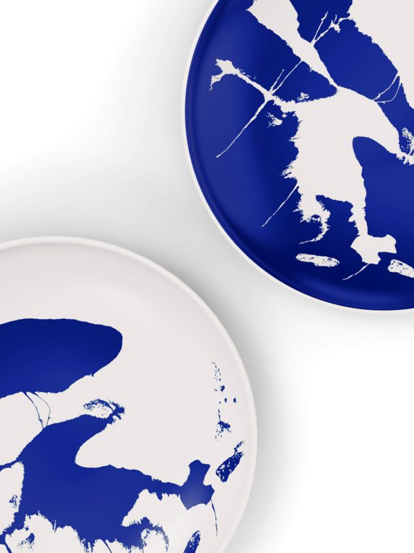 'Le Monde de Charlotte Perriand Neige' 2 dessert plate set ⌀ 20,5 cm - immagine 3