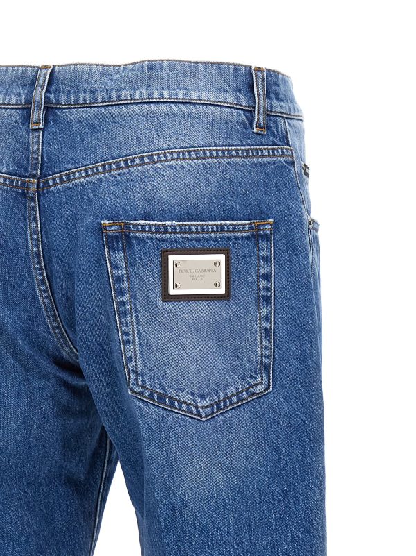 Logo plaque jeans - immagine 4