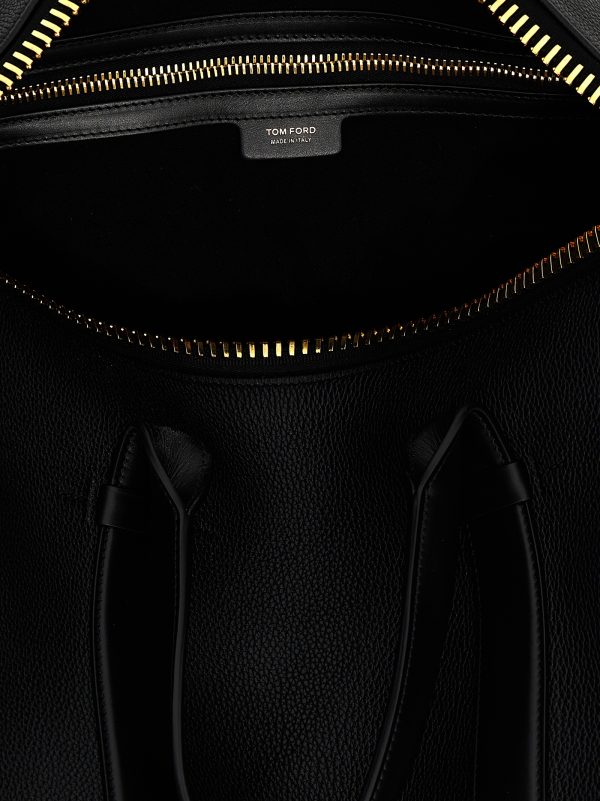 Leather travel bag - immagine 4