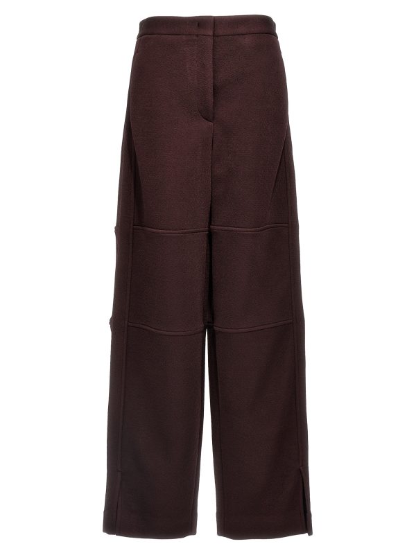 Viscose blend pants