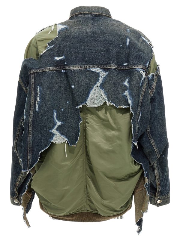 'Flight Layered Denim' jacket - immagine 2