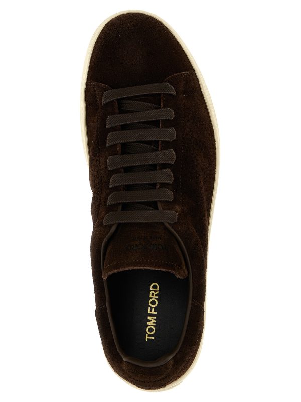 Logo suede sneakers - immagine 4