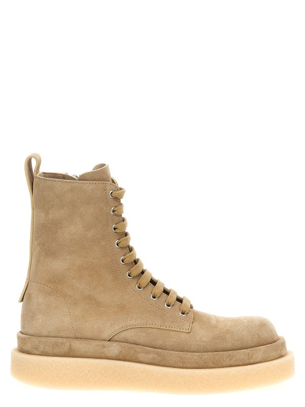 Suede ankle boots