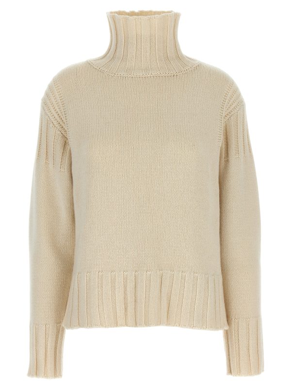 Ribbed detail sweater