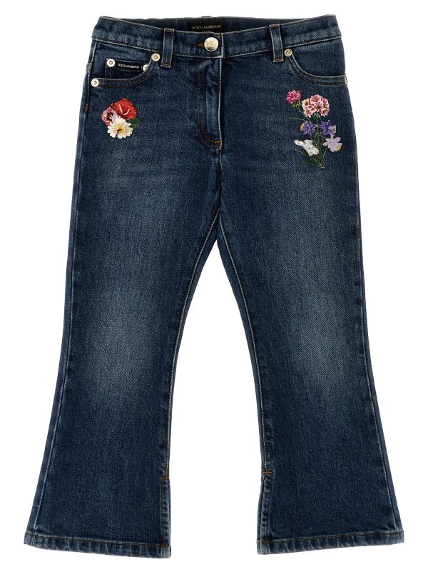 Embroidery jeans