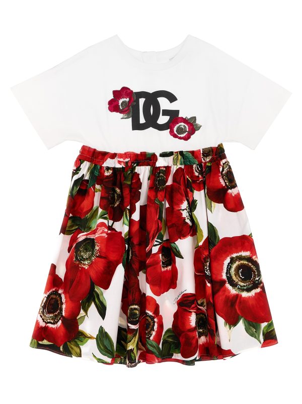 Poppy print dress