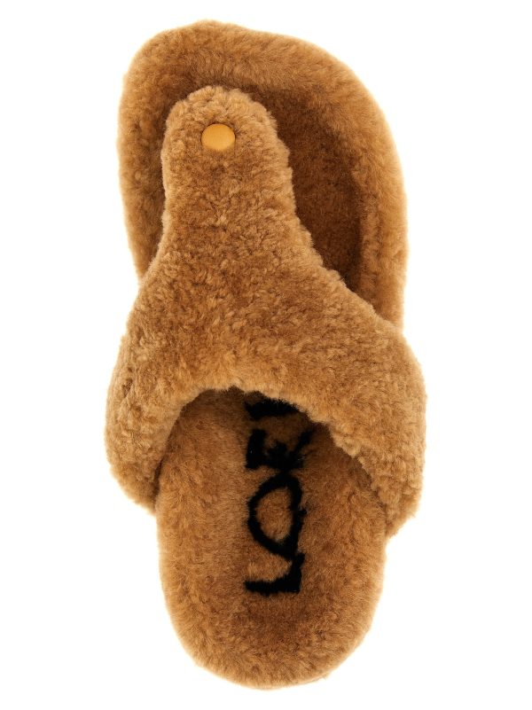 Shearling sandals - immagine 4