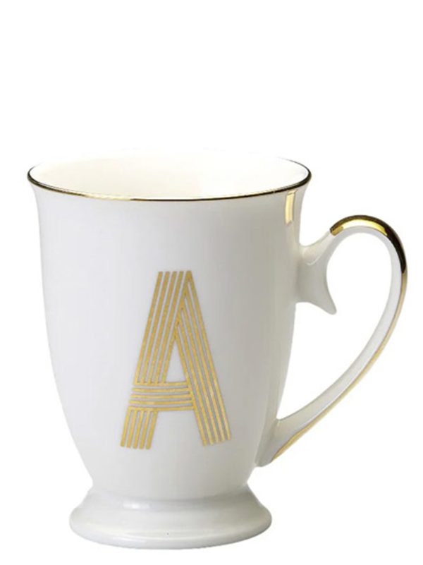 Cup letter 'A'