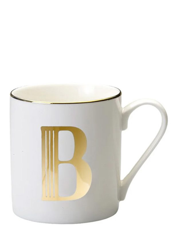 Cup letter 'B'