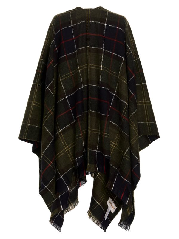 'Staffin Tartan Serape' cape - immagine 2