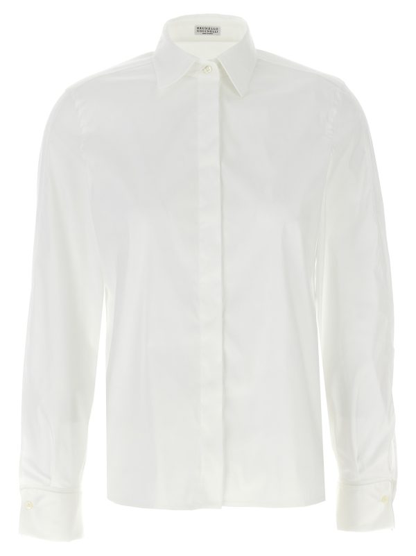 'Monile' poplin shirt