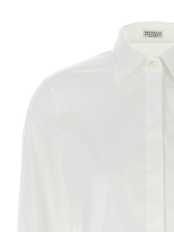 'Monile' poplin shirt - immagine 3