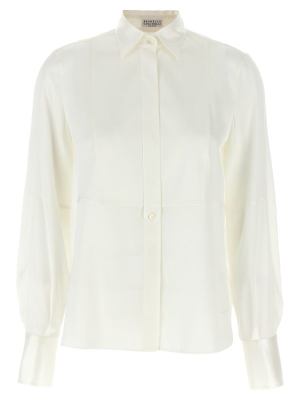 'Monile' silk shirt