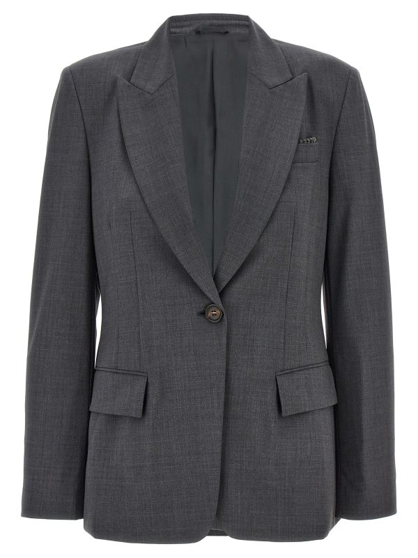 'Monile' single-breasted blazer