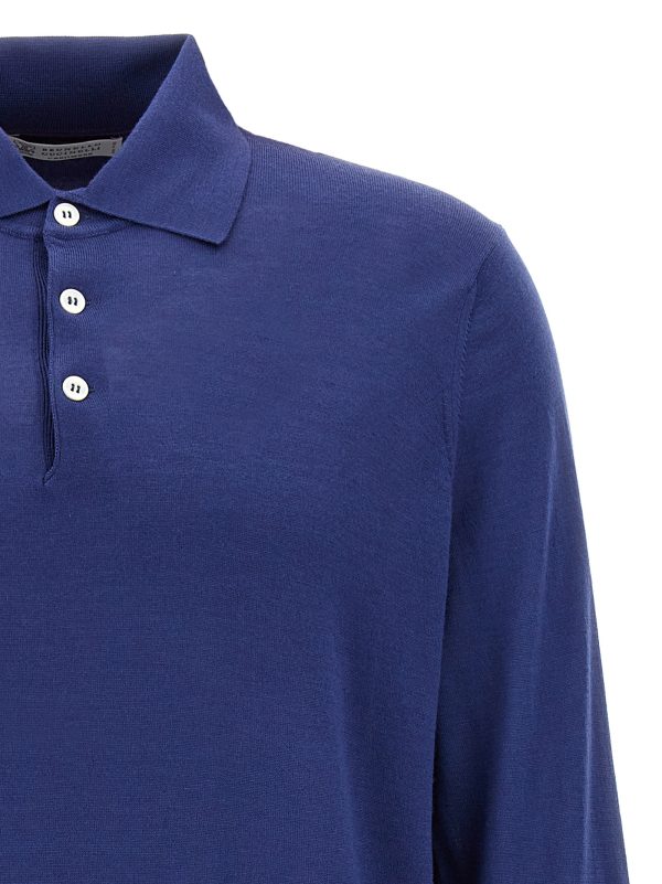 Knitted polo shirt - immagine 3