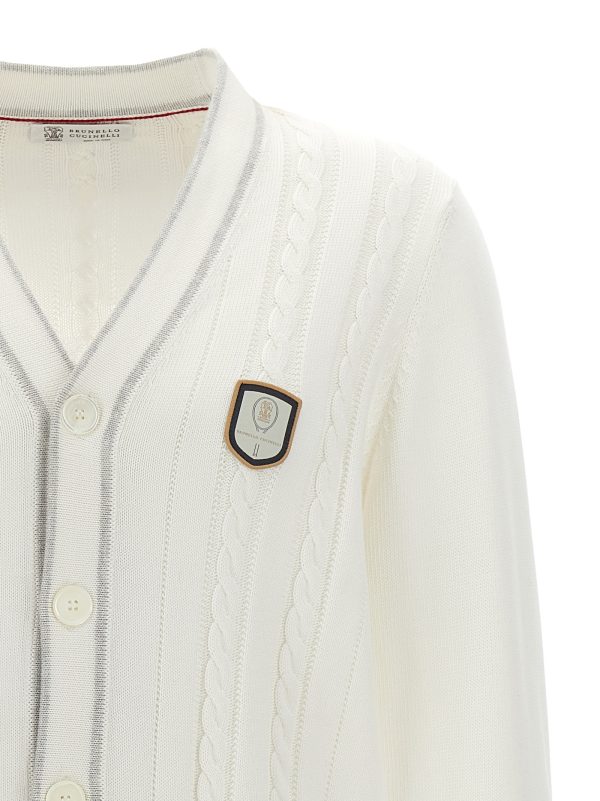 Logo patch cardigan - immagine 3