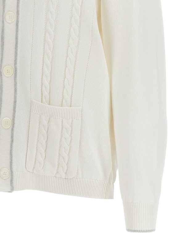 Logo patch cardigan - immagine 4