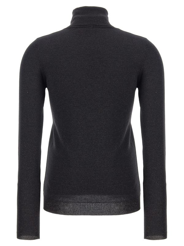 Lurex turtleneck sweater - immagine 2