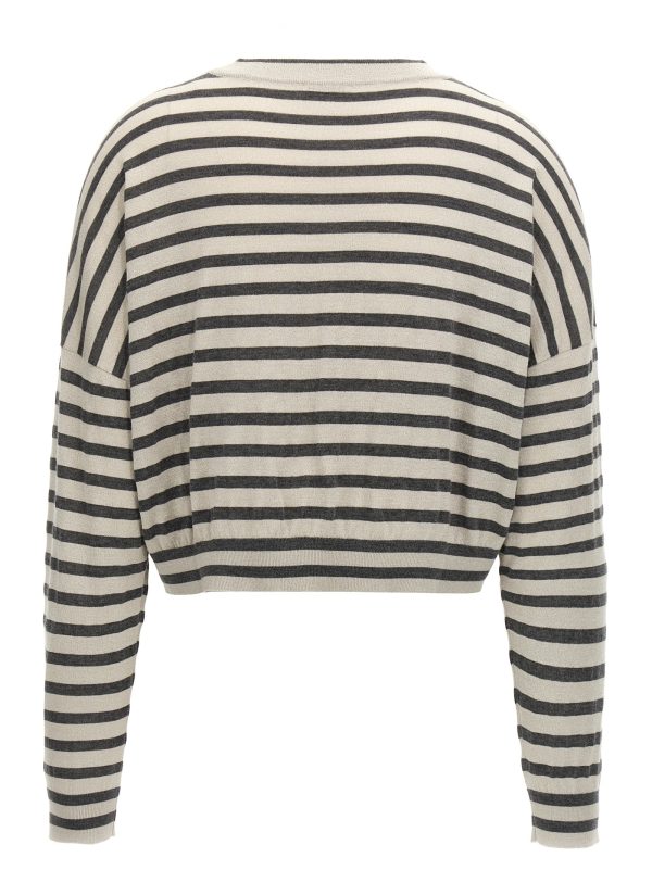 Lurex stripes sweater - immagine 2