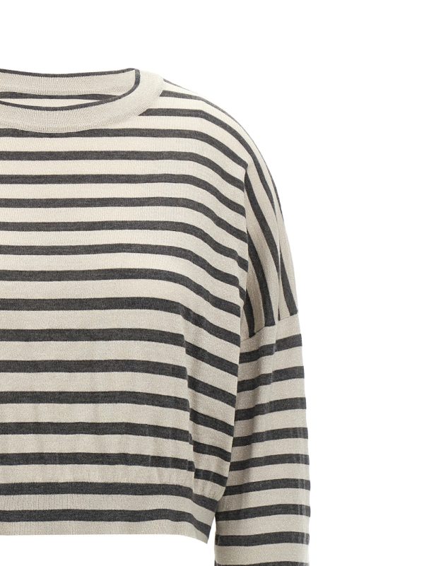 Lurex stripes sweater - immagine 3